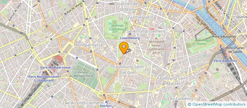 localisation de l'entreprise SCI 137 SAINT MICHEL  PARIS