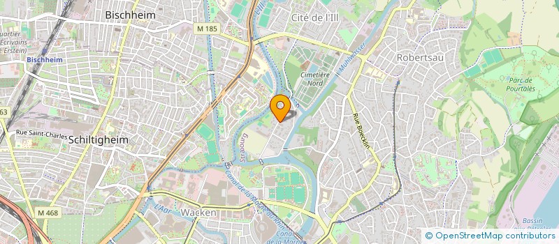 localisation de l'entreprise SCI 13B  GERARDMER