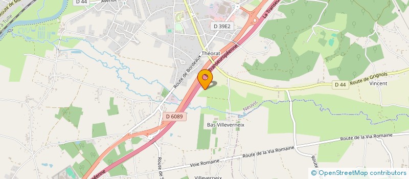 localisation de l'entreprise SCI 14  VALLEREUIL