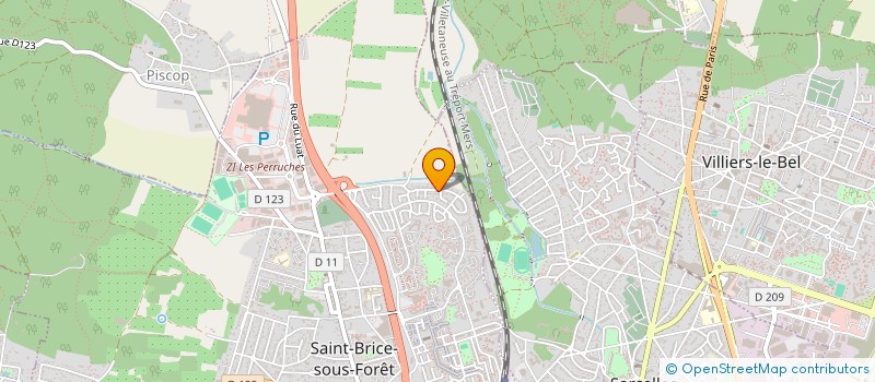 localisation de l'entreprise SCI 14 AV FONTENELLE à SAINT-BRICE-SOUS-FORET