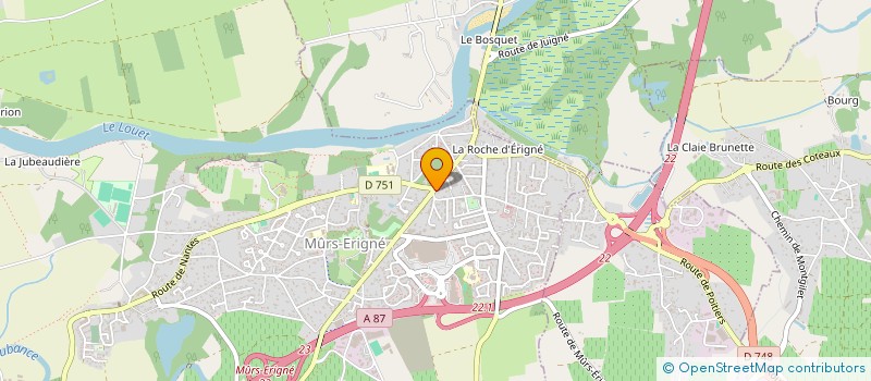 localisation de l'entreprise SCI 14 FIGUIERS  MURS-ERIGNE