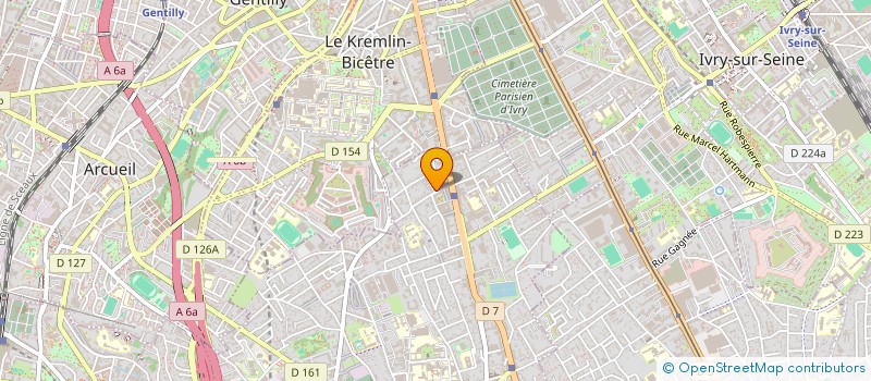 localisation de l'entreprise SCI 14 R RENE THIBERT 94800 VILLEJUIF à VILLEJUIF