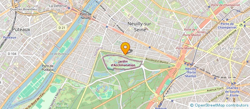 localisation de l'entreprise SCI 14 RUE DE L'ANNONCIATION à NEUILLY-SUR-SEINE