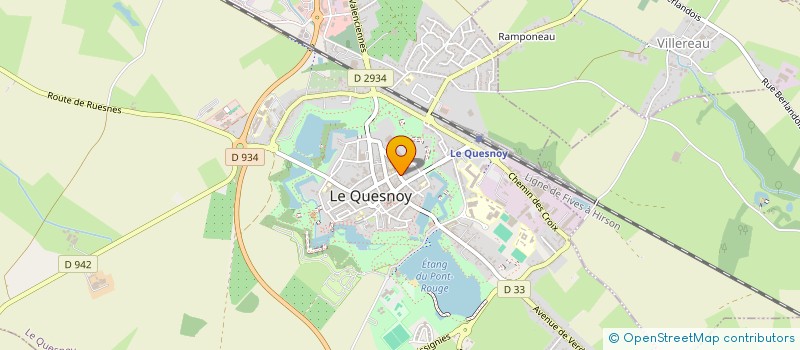 localisation de l'entreprise SCI 14 RUE DE L'AULETTE à LE QUESNOY