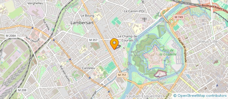 localisation de l'entreprise SCI 14 RUE DE TURENNE à LAMBERSART