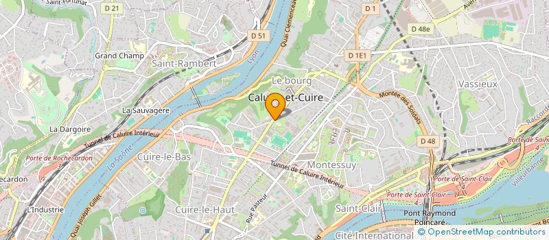 localisation de l'entreprise SCI 14 RUE DES TUILERIES  LYON