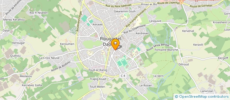 localisation de l'entreprise SCI 14 WESTPORT  PLOUGASTEL-DAOULAS