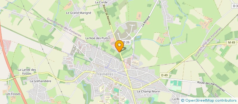 localisation de l'entreprise SCI 141  GRANDCHAMP-DES-FONTAINES