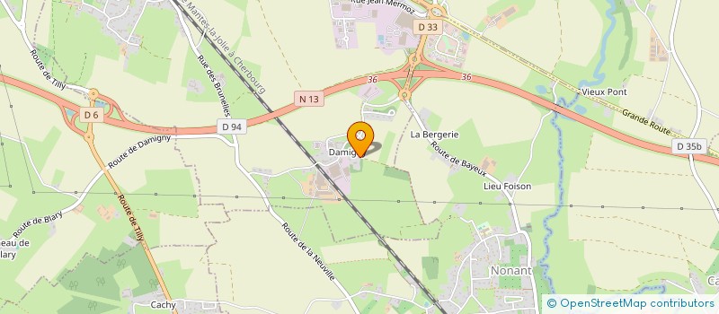 localisation de l'entreprise SCI 142 DU PONT DE NEUVILLE  SAINT-MARTIN-DES-ENTREES