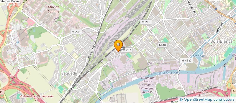 localisation de l'entreprise SCI 142 GOUVERNEMENT à LILLE