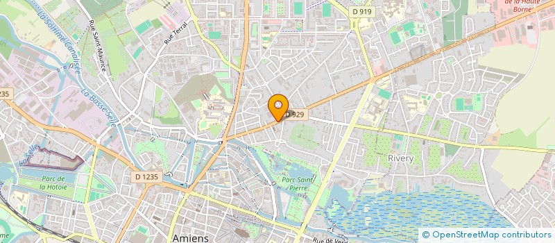 localisation de l'entreprise SCI 143 à AMIENS