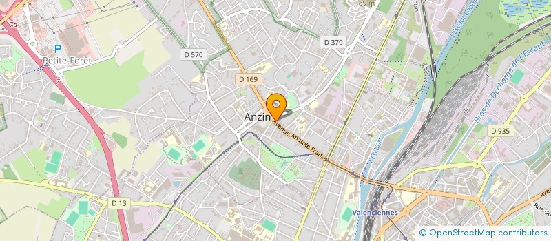 localisation de l'entreprise SCI 143 AVENUE ANATOLE FRANCE.HB  ANZIN