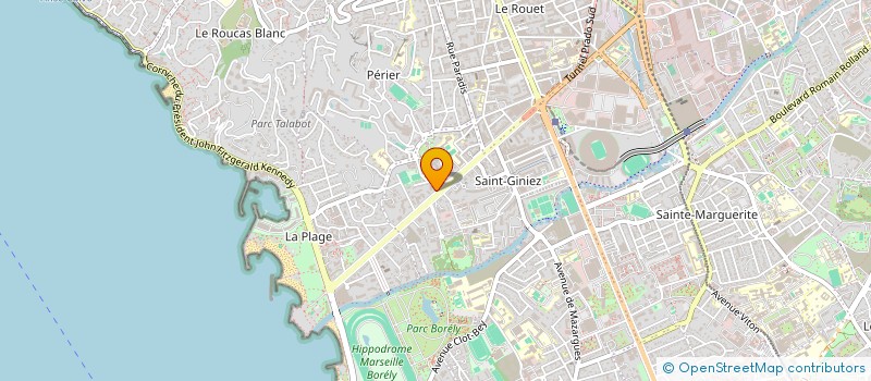 localisation de l'entreprise SCI 143 LIEUTAUD à MARSEILLE