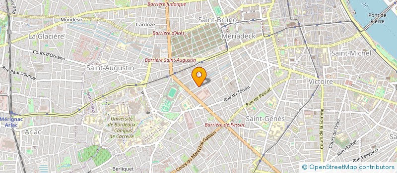 localisation de l'entreprise SCI 144 RUE MANON CORMIER  BORDEAUX