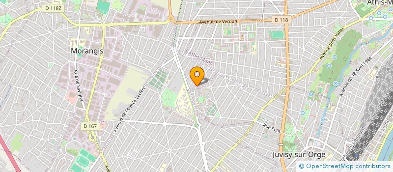 localisation de l'entreprise SCI 144 SALENGRO  SAVIGNY-SUR-ORGE