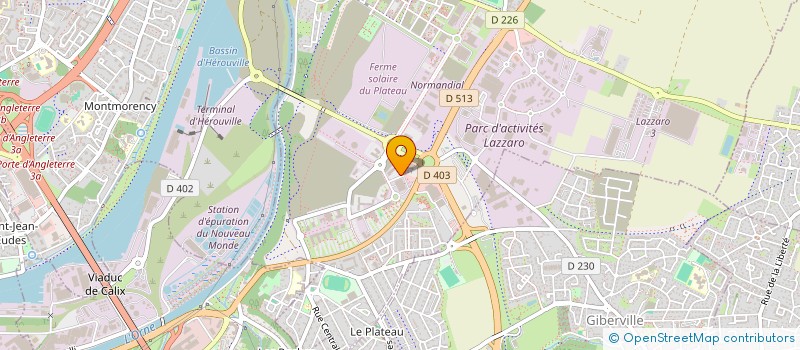 localisation de l'entreprise SCI 14460  COLOMBELLES