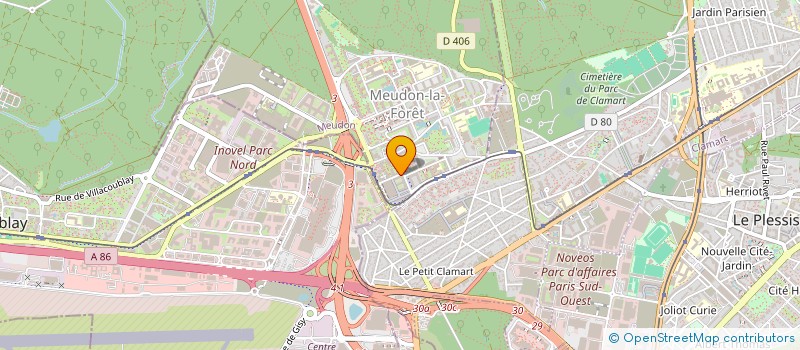 localisation de l'entreprise SCI 145 RUE D'ANTIBES à MEUDON