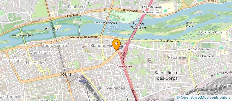 localisation de l'entreprise SCI 146 HEURTELOUP  TOURS