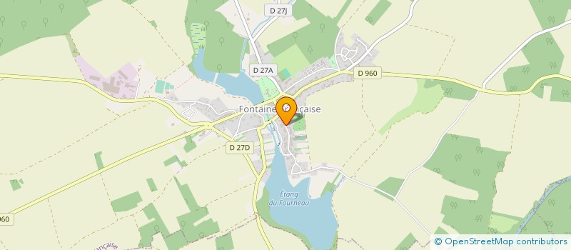 localisation de l'entreprise SCI 147 RUE DE BERCY  FONTAINE-FRANCAISE