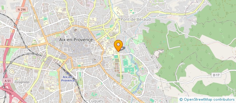 localisation de l'entreprise SCI 148 RUE DE RENNES à AIX EN PROVENCE