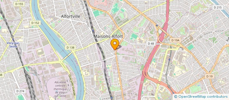 localisation de l'entreprise SCI 148 RUE JEAN JAURES à MAISONS-ALFORT