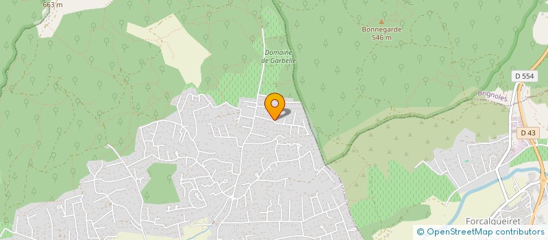 localisation de l'entreprise SCI 15 ALPHONSE DAUDET  GAREOULT