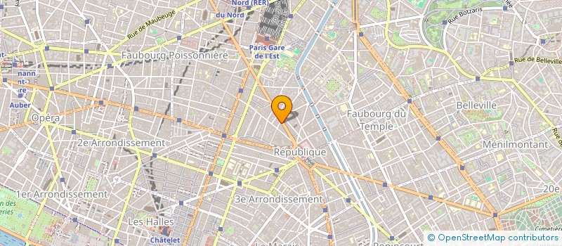 localisation de l'entreprise SCI 15 BD DE MAGENTA  PARIS