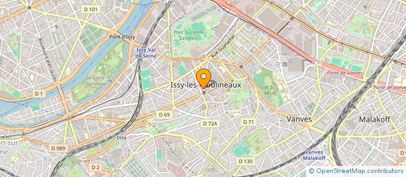 localisation de l'entreprise SCI 15 ESTIENNE D'ORVES à ISSY-LES-MOULINEAUX