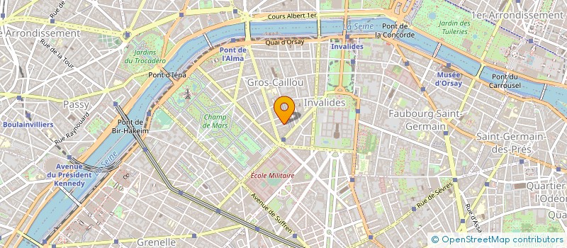 localisation de l'entreprise SCI 15 R BOSQUET PARIS7  FRESNAY-SUR-SARTHE