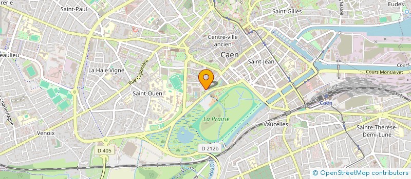 localisation de l'entreprise SCI 15 REPUBLIQUE  CAEN