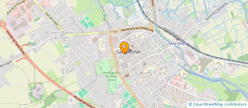 localisation de l'entreprise SCI 15 RUE DE CALAIS ST MARTIN AU LAERT  SAINT-MARTIN-LEZ-TATINGHEM