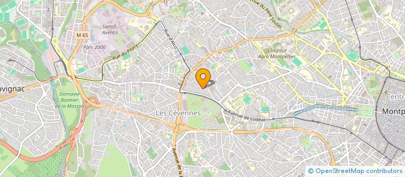 localisation de l'entreprise SCI 15 RUE DES MYRTES à MONTPELLIER