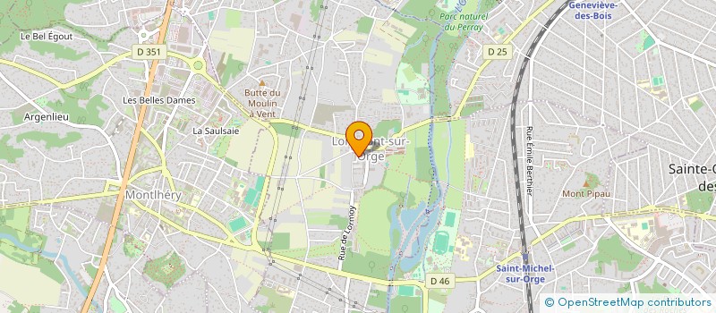 localisation de l'entreprise SCI 15 RUE DU ROC à LONGPONT-SUR-ORGE