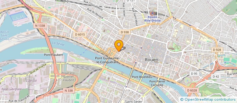 localisation de l'entreprise SCI 15 RUE SAINT JACQUES à ROUEN