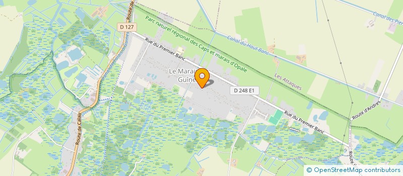 localisation de l'entreprise SCI 15 RUE VINCENT  GUINES