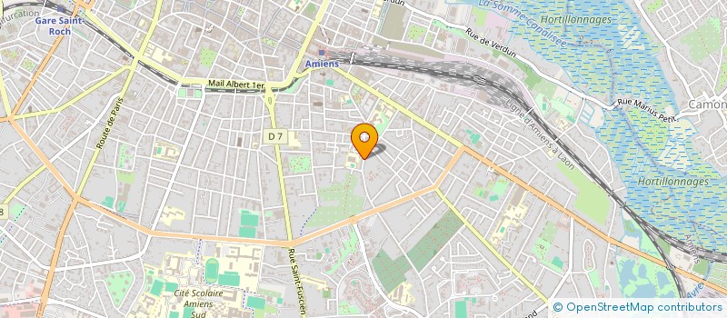 localisation de l'entreprise SCI 150 RUE DE COTTENCHY à AMIENS