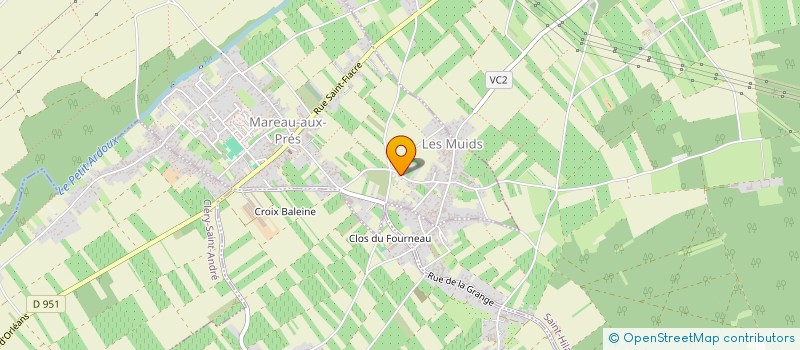 localisation de l'entreprise SCI 150. RUE DU BOIS JOLI à MAREAU-AUX-PRES