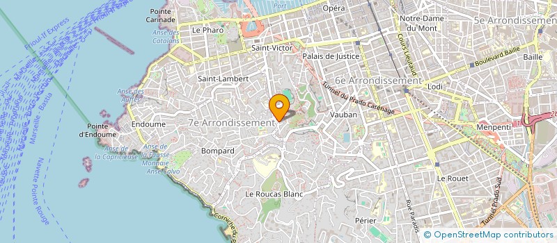localisation de l'entreprise SCI 1515 à MARSEILLE