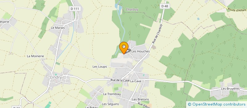 localisation de l'entreprise SCI 153 RUE DE L'UNIVERSITE  LINDRY