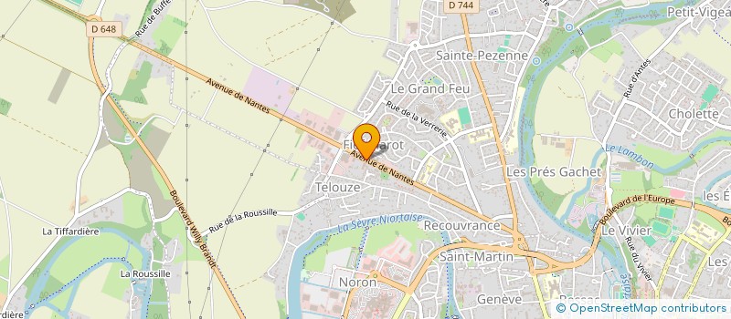 localisation de l'entreprise SCI 155  NIORT