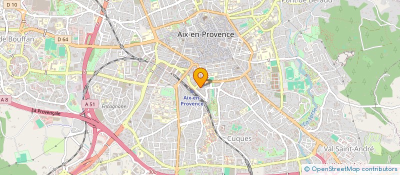 localisation de l'entreprise SCI 155 ESTAQUE à AIX-EN-PROVENCE
