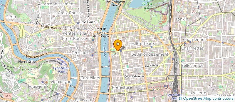 localisation de l'entreprise SCI 156 COURS LAFAYETTE  LYON