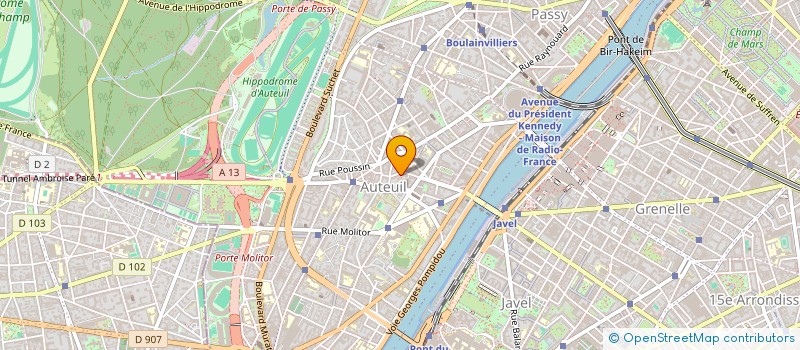 localisation de l'entreprise SCI 158VERDUN  PARIS