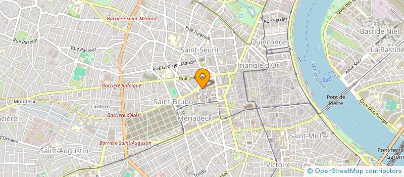 localisation de l'entreprise SCI 159B  BORDEAUX