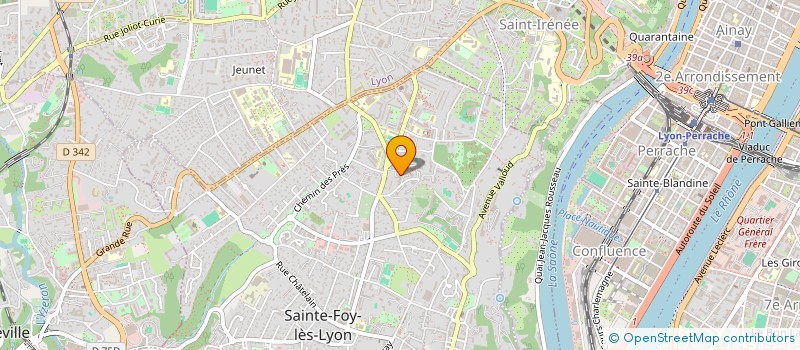 localisation de l'entreprise SCI 15NZ  SAINTE-FOY-LES-LYON