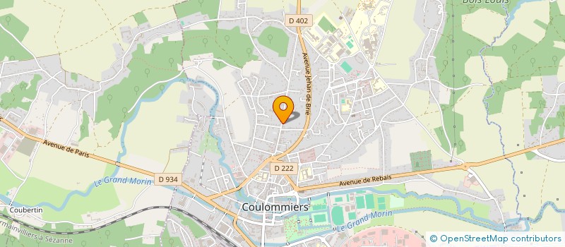localisation de l'entreprise SCI 16-04 IMMO à COULOMMIERS