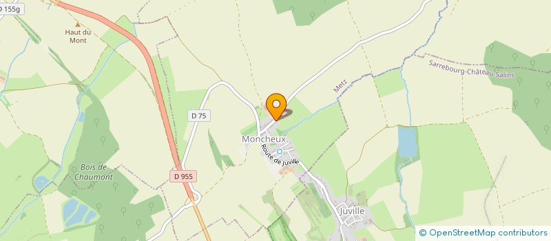 localisation de l'entreprise SCI 16 18 FAUBOURG SAINT LAURENT  MONCHEUX