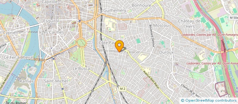 localisation de l'entreprise SCI 16 ALLEES DES DEMOISELLES à TOULOUSE