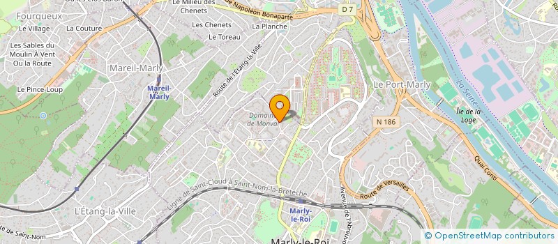 localisation de l'entreprise SCI 16 AUGUSTE RENOIR  MARLY-LE-ROI