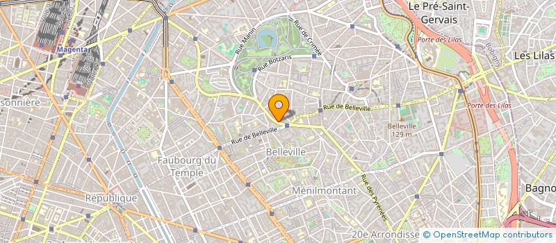 localisation de l'entreprise SCI 16 AV SIMON BOLIVAR  PARIS